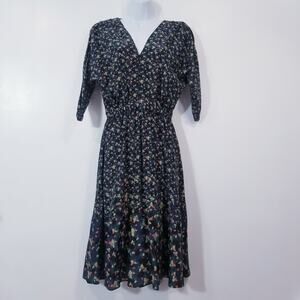 Tucker NYC 100% Silk Floral Print Dress